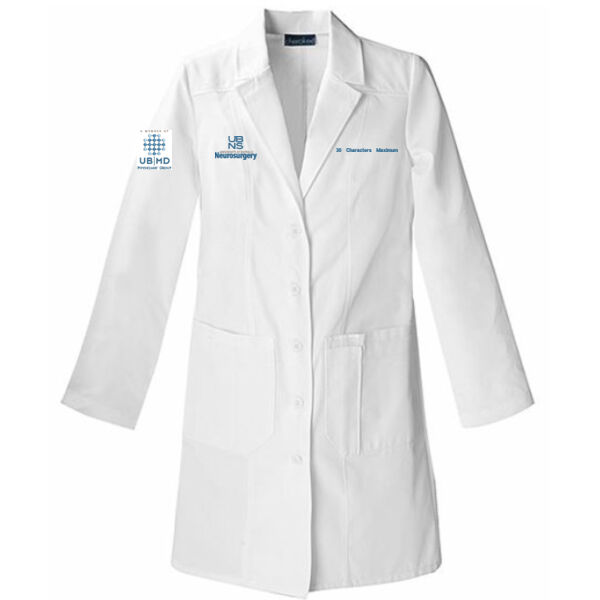 UBNS - Cherokee Ladies 37" Lab Coat CK421 Thumbnail
