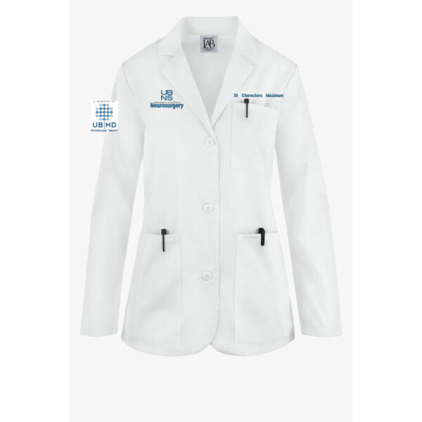 UBNS - Cherokee Ladies 28" Consultation Lab Coat CK451 Thumbnail
