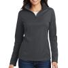 UBNS Ladies Pinpoint Mesh 1/2 Zip Thumbnail